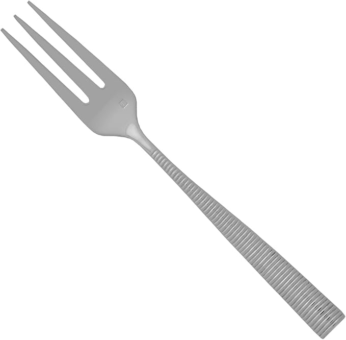 Fortessa Ringo 18/10 Stainless Steel Flatware Serving Fork Silver