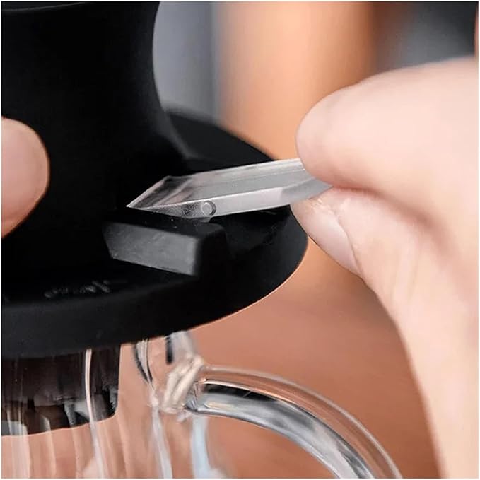 Immersion Dripper Coffee Maker Set Glass 02 Dripper Pour Over Coffee Making Set Immersion Dripper Switch Drip Coffee Accessories(Dripper-Transprent)