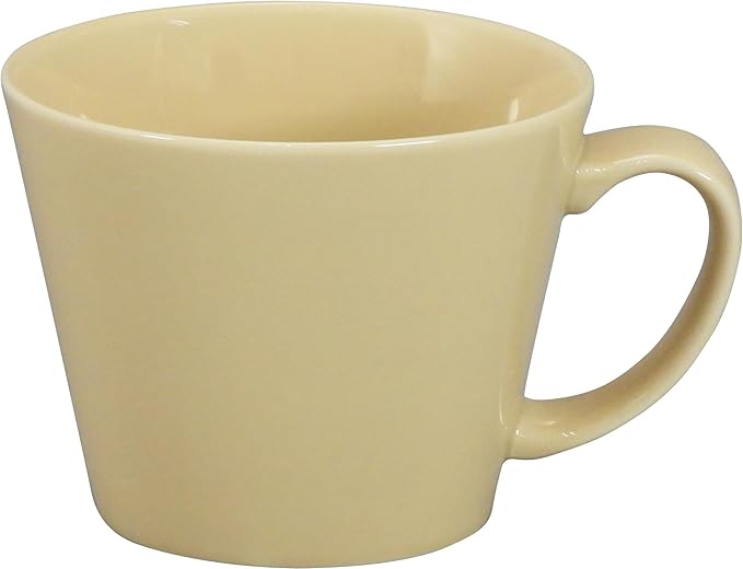 Yamaka Shoten Mino Yaki YMK124-36S Natural Dining Soup Cup Soup Mug 3 Piece Family Dinnerware Set 13.5 fl oz (400 ml) Diameter 4.3 x 3.5 inches (11 x 9 cm) Microwave Safe Dishwasher Safe Made in