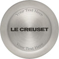 Le Creuset 5 Piece Signature Set w/Additional Engraved Personalized Stainless Steel Knob - Flame (5.5 qt. RDO 1.75 qt. Saucepan 9 Skillet)
