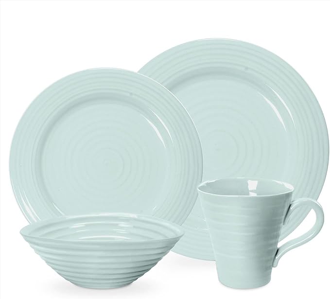 Portmeirion Sophie Conran Celadon 4 Piece Placesetting