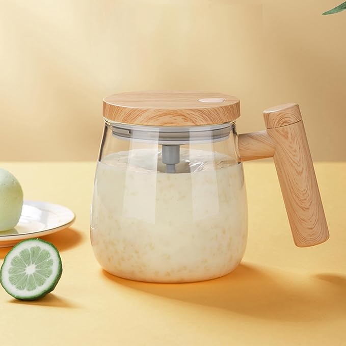 Automatic Stirring Cup Electric Stirring Cup | 400ml High Speed Hot Chocolate Coffee Shaker | Automatic Electric Blender for Tea Coffee Hot Chocolate and Milk