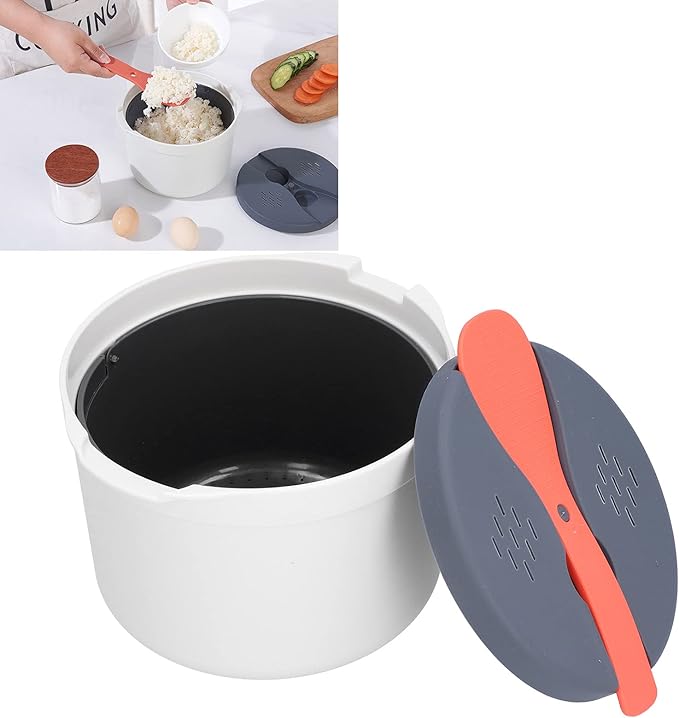 Steam Cooker Durable Rice Cooker for Microwave Oven