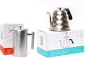 Barista Warrior Gooseneck Kettle &amp French Press Coffee Maker
