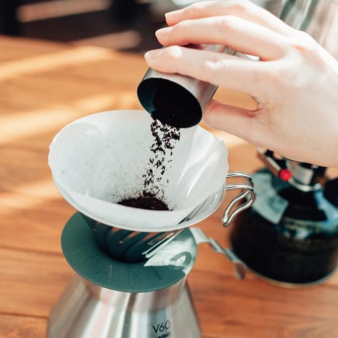 Hario Outdoor V60 Metal Dripper 02 Silver
