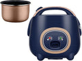 Rice Cooker Home Dormitory Rice Cooker Non-Stick Inner Pot Make Rice &amp Steam Healthy Food &amp Vegetables for 1-8 People