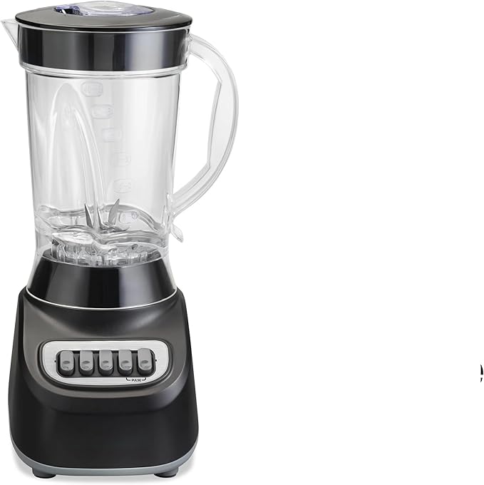 48 Oz Smoothie Blender for Kitchen 650W Powerful Blender with 12 Functions for Shakes and Frozen Drinks