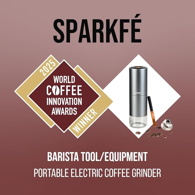 Portable Electric Coffee Grinder Rechargeable Wireless Handheld Grinder with Stainless Steel Conical Burr Adjustable Grind Settings for Espresso Moka Pour Over French Press Cold Brew