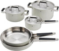 ZWILLING Pure 8-pc Stainless Steel Cookware Set Ivory