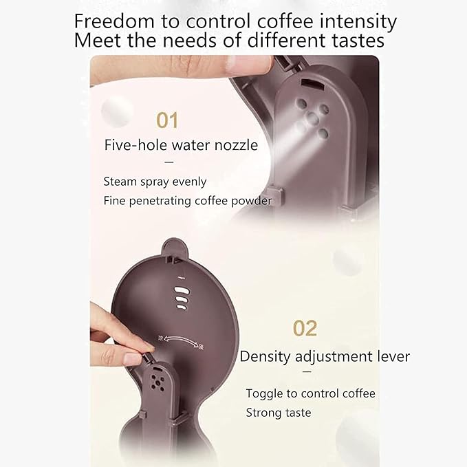 Dual-Purpose Coffee Machine Automatic Tea Brewing Multifunctional American Drip Coffee Maker Brew Strength Control Continuous Insulation Design 20240309