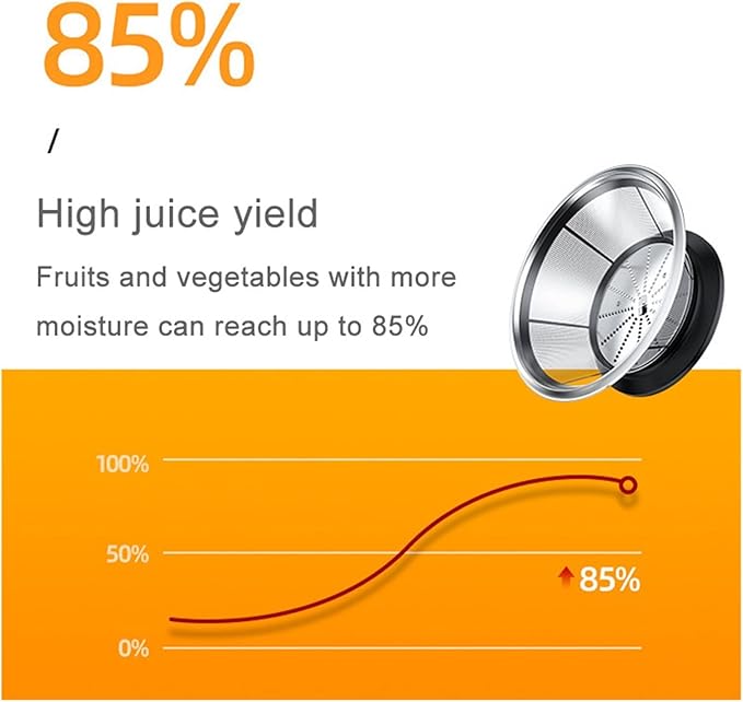 Home Multifunction Juicer Machine Fruit Vegetable Original Juice Double Cutter Head Stainless Steel Portable Fruit Juicers (B JP)