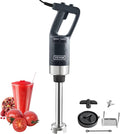VEVOR Commercial Immersion Blender 750W 12 Heavy Duty Hand Mixer Variable Speed Kitchen Stick Mixer with 304 Stainless Steel Blade Multi-Purpose Blender for Soup Smoothie Puree Baby Food