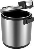 100 Cup Electric Rice Warmer with 2 Temp Settings (154°F-161°F) - Commercial Food Warmer for Rice Soup &amp Dishes | Stainless Steel + Aluminum Alloy Free Standing (Stainless Steel)