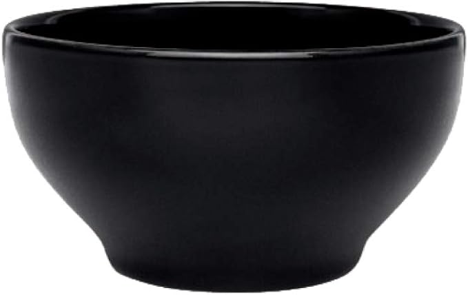 Manhattan Comfort Biona 16 Piece Ceramic Dinnerware Set Service for 4 Scratch-Resistant Oven &amp Microwave Safe Smooth &amp Durable Dishes with Elegant Geometric Patterns Black/Ivory