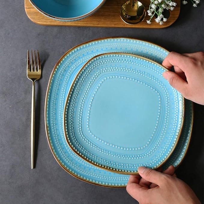Fine Dinnerware SetCeramics Dinnerware Sets Blue Porcelain Dinner Sets