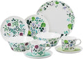 Narumi 96604-23207P Anna Emilia Dinnerware Set 9-Piece Set For 2 People Microwave Warming Dishwasher Safe