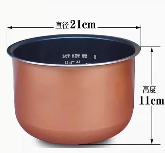 Compatible With Philips 3L Rice Cooker Inner Pot HD3030 HD4513 HD3147 3031 3032 3051 3131 4724 4723 3013