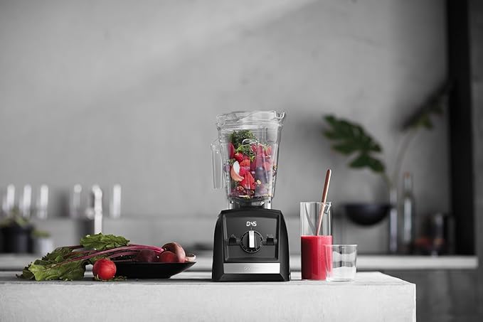 Vitamix A2300 Ascent Series Smart Blender Professional-Grade 64 oz. Low-Profile Container Black