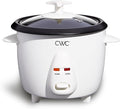 COOK WITH COLOR 6 Cup Rice Cooker 300W - Effortless Cooking and Perfectly Cooks 3 Cups of Raw Rice for 6 Cups of Cooked Rice Cream