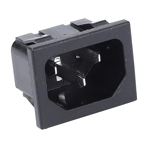 Socket Switch S-03-12 Three-pin Vertical AC Socket Pin-Shaped Rice Cooker Electric Kettle Household Appliance Switch