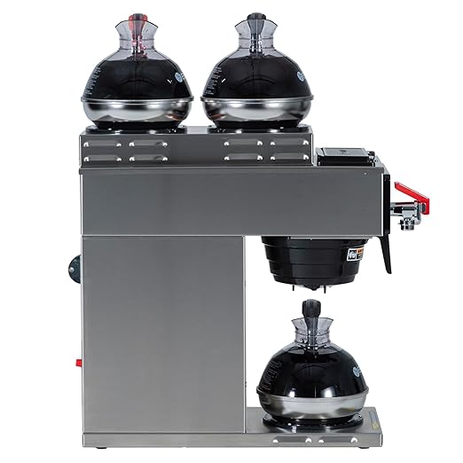 Bunn 12950.0213 CWTF-3 Automatic Commercial Coffee Brewer with 3 Warmers