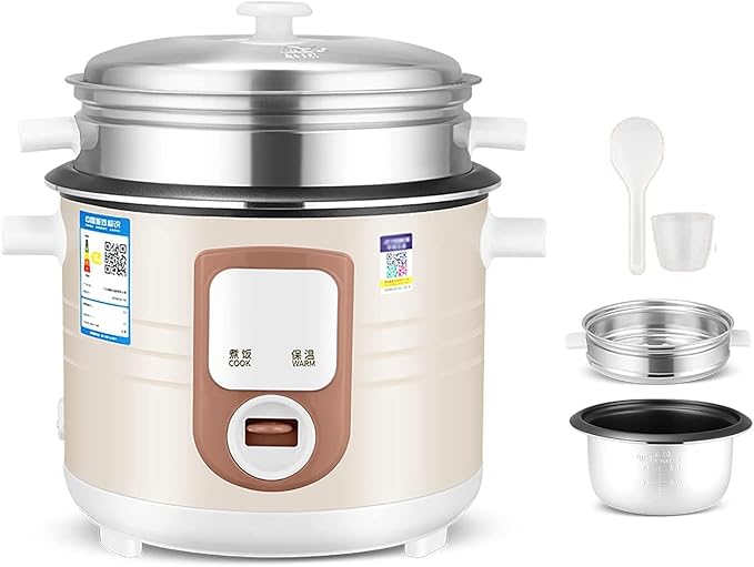 Rice Cooker Household Automatic Heat Preservation Multi-Function Stainless Steel Steamer Small Household appliances in Dormitory