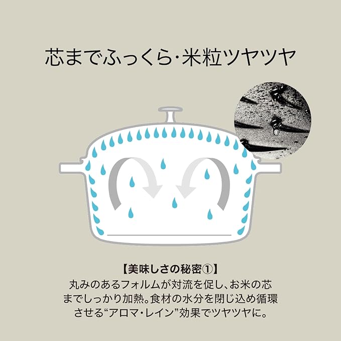 Staub La Cocotte de GOHAN 40508-854 Chiffon Rose M 6.3 inches (16 cm) Rice Pot 2 Pieces Cast Iron Pot Rice Cooker (Genuine Japanese Product with Serial Number)