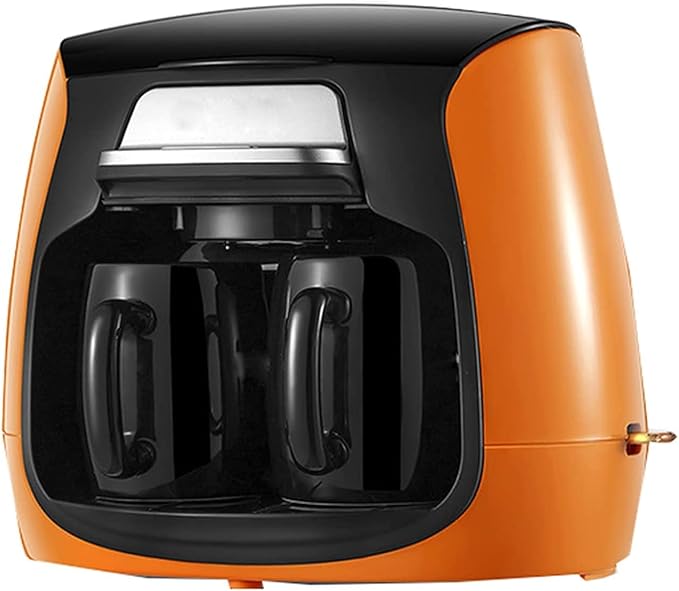 Mini Double Cup Kitchen Automatic American Coffee Machine With Dry-Burn Prevention And Anti-Drip Function 300ml Coffee Maker For Instant Coffee 20240311