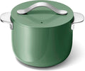 Caraway Petite Cooker - 2 Qt Ceramic Coated Pot - Free From Forever Chemicals - Perfect for Rice Grains or Sauces - Sage