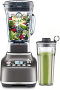 Breville BBL920SHY Super Q Commercial-Grade Home Blender Smoked Hickory