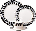 24-piece porcelain dinnerware set dishes set for 6 bone china dinnerware set dinnerware sets family gathering banquet wedding hotel Gift for maternal grandmother