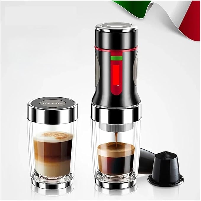 Portable Manual Coffee Maker - Hand Press Espresso Machine for Outdoor Travel - Coffee Mill Tools