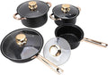 Cookware Set Anti Stick Maifnan Stone Coating Milk Pan Soup Pots Set with Glass Lids Stovetop Pots and Pans for Home Kitchen Resturant