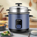 Rice Cooker - Electric Rice Cooker &amp Steamer 1.8L (10 Cup) Keep Warm Function Removable Non Stick Bowl Easy to Clean Steamer Basket Measuring Cup &amp Spoon Inc Energy Saving(4L)