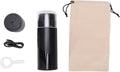 Diydeg Portable Coffee Maker 304 Stainless Steel Handheld Machine with Capsule Coffee Technology and USB Rechargeable Battery for Car Camping Travel Outdoor
