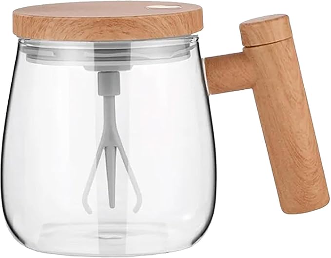 Automatic Stirring Cup Electric Stirring Cup | 400ml High Speed Hot Chocolate Coffee Shaker | Automatic Electric Blender for Tea Coffee Hot Chocolate and Milk