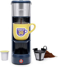 Chefman InstaCoffee Max The Easiest Way to Brew the Boldest Single-Serve Coffee Use Fresh And Flavorful Grounds or K-Cups With A Convenient Built-In Lift Mystic Blue