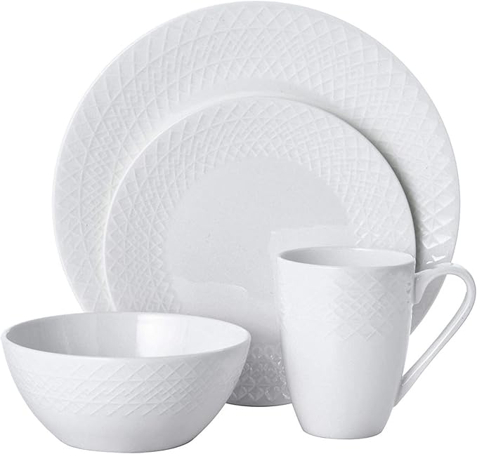 Mikasa Jenna 16-Piece Dinnerware Set ServiceFor 4