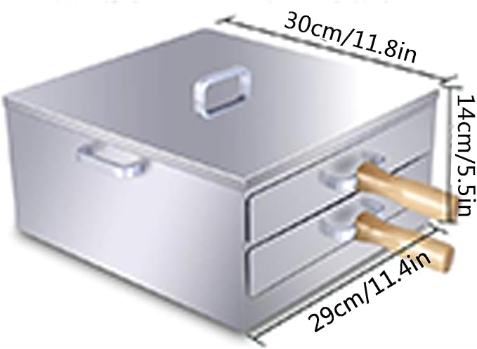 Double-Layer 304 Stainless Steel Household Rice Noodle Roll Machine Household Mini Small Rice Noodle Roll Drawer Rice Noodle Machine