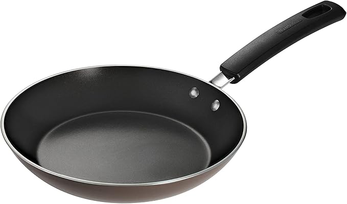 Tramontina Sicilia 9.5-Inch Non Stick Frying Pan Aluminum Skillet with Nonstick Coating (Hazelnut)