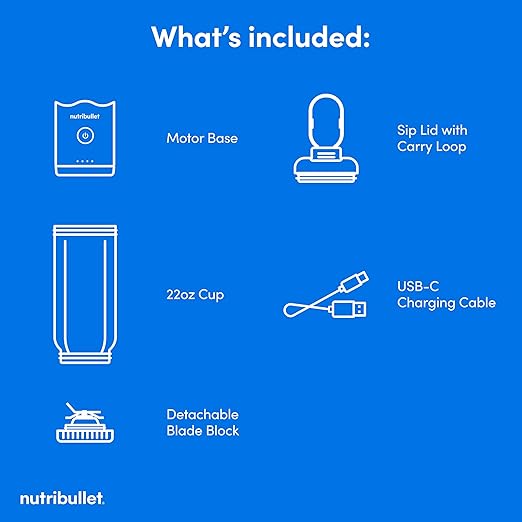 nutribullet Flex portable blender NBPB50200DV Violet Purple