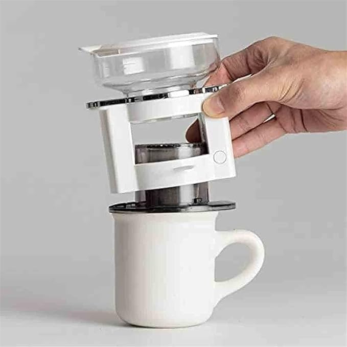 Coffee Machine Drip Coffee Machine Programmable Coffee Machine Automatic Household Small Hand Coffee Machine Suitable For Brewing Coffee (Color : Black) 20240311