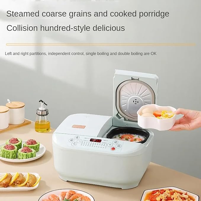 GRFIT Double Bile Intelligent Electric Rice Cooker Household Multifunctional Intelligent Small Double Electric Rice Cooker (Color : C) jinyi2016SHOP-1998