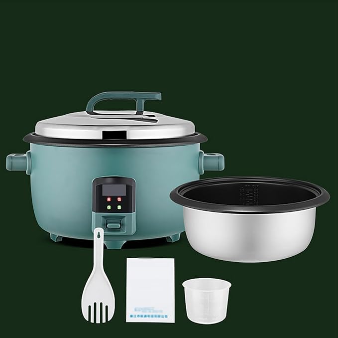Rice Cooker-steamer (8-45L) Commercial Large Rice Cooker for Canteen Restaurant Construction School for 8-70 PeopleCan Be Used US/EU(36L)