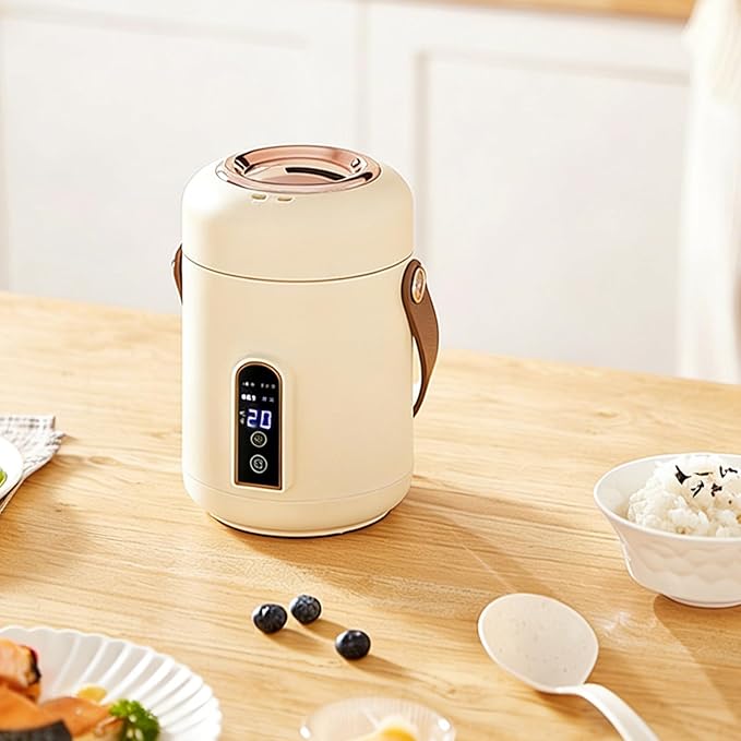 Electric Stew Pots Portable Soup Insulation Bucket Rice Cooker for Cooking Keeping Warm Easy to Use Electric Stew Pot