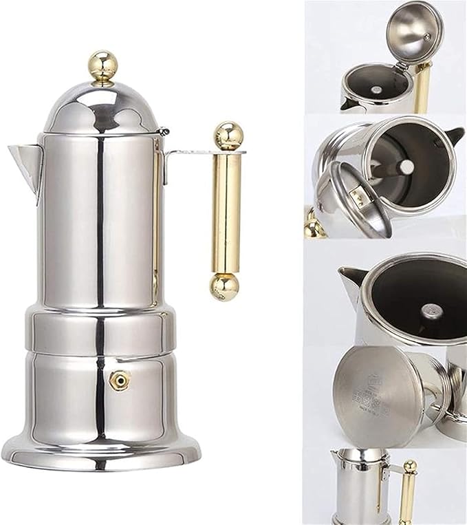 Coffee Maker Coffee Machine Filter Automatic For Home Kitchen 200 Ml Stainless Steel Coffee Maker Espresso And Cappuccino Maker Coffee Machine 20240311