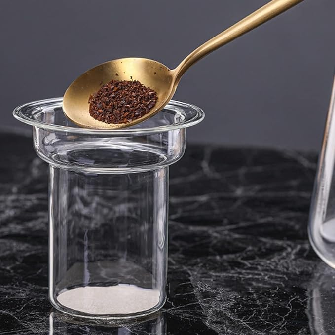 Beverage Equipment Multifunctional Cold Brew Coffee Maker Borosilicate Glass Carafe 300ML Iced Drip Coffee Maker for Home Family Office Siphon Coffee Maker