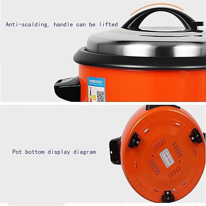 Household Electric Rice Cooker Large Capacity Commercial Rice Cooker For Canteen/Hotel/School Use For 8-70 People(28L)
