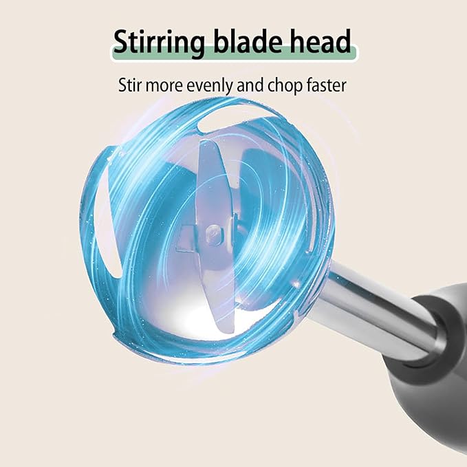 4-in-1 Electric Blender Handheld Immersion Beater stand mixer Meat Grinder with 5 Speed 1000W Multi Function Stick Blender for Food Purees Juices and More