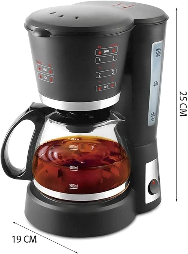 Coffe Maker Household Coffee Small Mini Mill Coffee Jug Saving Glass Machine Drip Coffee Maker For Hotels Rooms Offices Etc 20240309